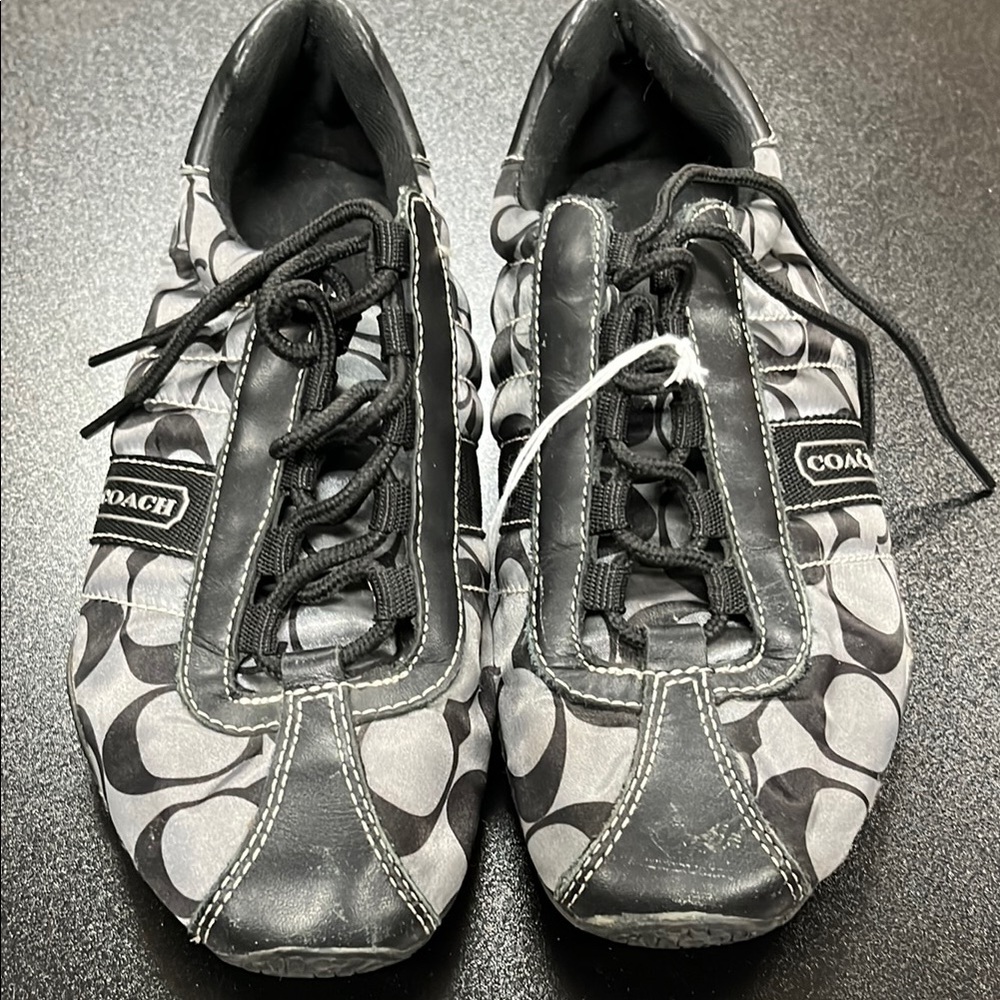 Coach Black and Gray Sneakers